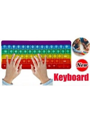 Tastatura educativa Pop it antistres Multicolor